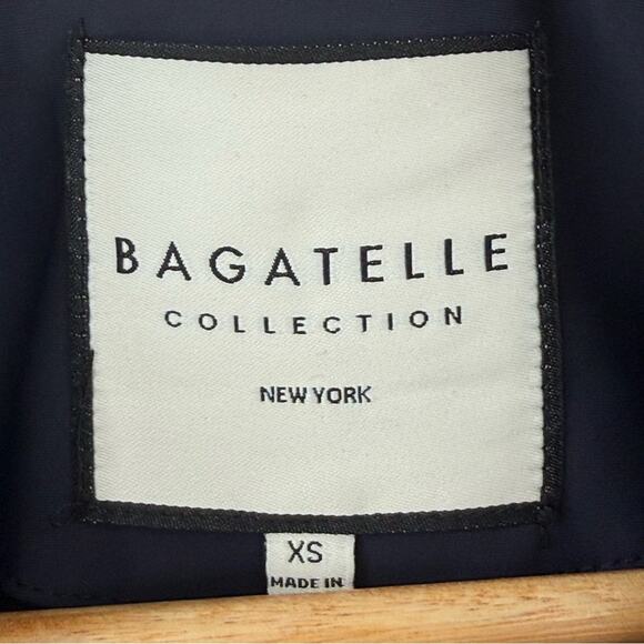 Bagatelle Collection Open Front Topper Jacket Deep Eggplant Longline Blazer XS - Picture 11 of 13